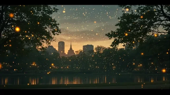 城市里的萤火 - 封面